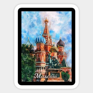 Moscow Sticker